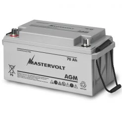 MASTERVOLT Marine Batteries AGM 12/70 Group 27 Sealed Marine Battery
