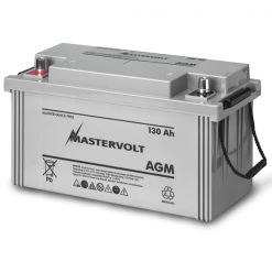 MASTERVOLT Marine Batteries AGM 12/130 Group N/A Sealed Marine Battery