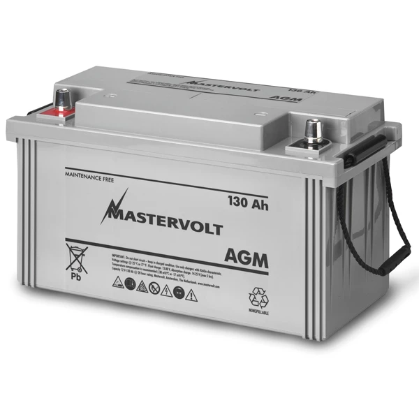 MASTERVOLT Marine Batteries AGM 12/130 Group N/A Sealed Marine Battery 3 MASTERVOLT Marine Batteries AGM 12/130 Group N/A Sealed Marine Battery