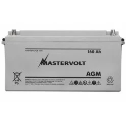 MASTERVOLT Marine Batteries AGM 12/160 Group 4D Sealed Marine Battery