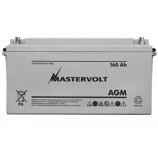 MASTERVOLT Marine Batteries AGM 12/160 Group 4D Sealed Marine Battery 3 MASTERVOLT Marine Batteries AGM 12/160 Group 4D Sealed Marine Battery