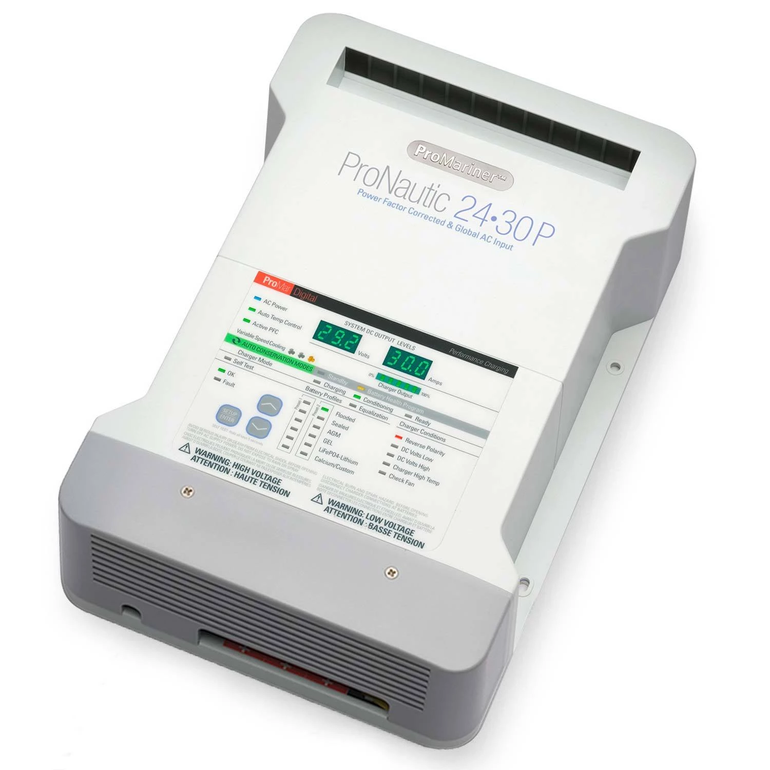 PROMARINER Marine Battery Chargers ProNautic 2430P Marine Charger, 24V/30A 3 PROMARINER Marine Battery Chargers ProNautic 2430P Marine Charger, 24V/30A