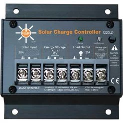 KISAE TECHNOLOGY Marine Solar Panels SC1220LD Solar Charge Controller