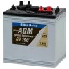 WEST MARINE Marine Batteries Dual-Purpose AGM Battery, 190 Amp Hours, 6V, Group GC2 -Marine Batteries Soldes 2022 15020282 1500.09052019120050