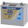 WEST MARINE Marine Batteries Group U-1 Gel Deep Cycle Marine Gel Battery, 31.6 Amp Hours 1 WEST MARINE Marine Batteries Group U-1 Gel Deep Cycle Marine Gel Battery, 31.6 Amp Hours -Marine Batteries Soldes 2022 15020365 1500.13052019100006
