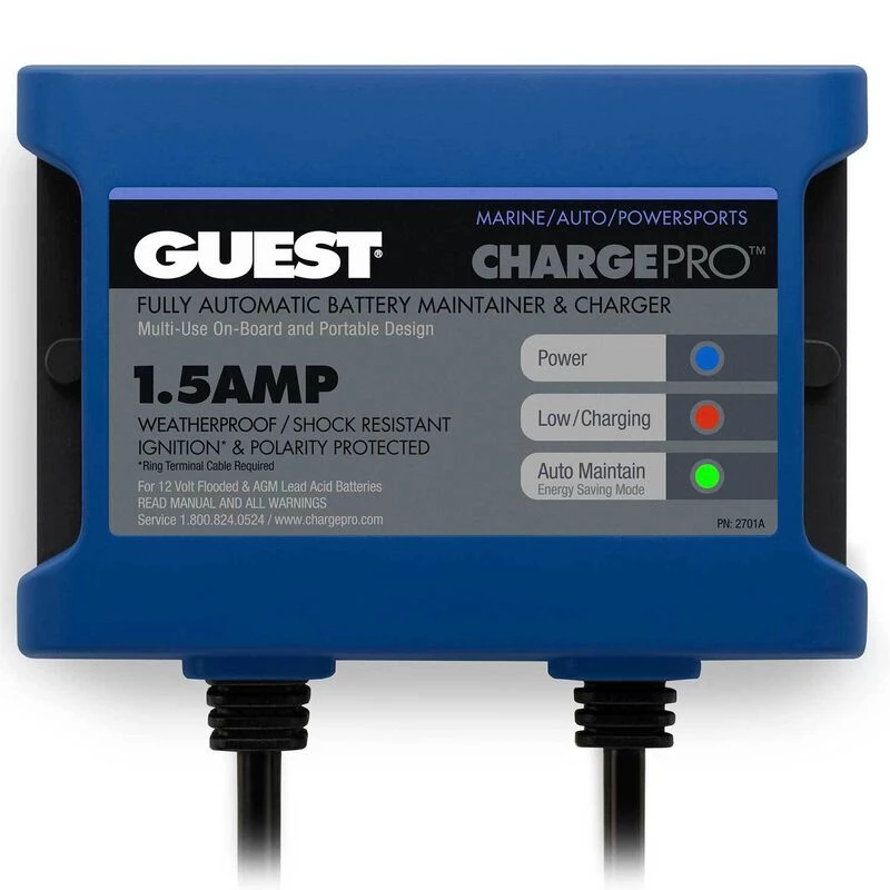 GUEST Marine Battery Chargers 1.5 Amp ChargePro Maintainer 6 GUEST Marine Battery Chargers 1.5 Amp ChargePro Maintainer - Image 4