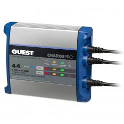 GUEST Marine Battery Chargers ChargePro™ On-Board Battery Charger 8A / 12V, 2 Bank