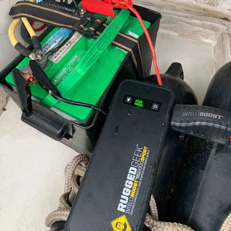 RUGGED GEEK Marine Batteries RG2000 Sport Battery Jump Starter 6 RUGGED GEEK Marine Batteries RG2000 Sport Battery Jump Starter - Image 4