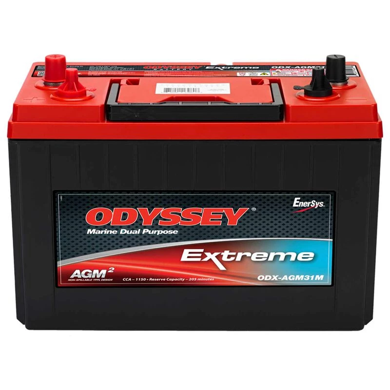 ODYSSEY Marine Batteries Group 31 Dual-Purpose AGM Battery, 103 Amp Hours 4 ODYSSEY Marine Batteries Group 31 Dual-Purpose AGM Battery, 103 Amp Hours - Image 2