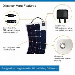 SOL-GO Marine Solar Panels 115W Flexible Solar Panel -Marine Batteries Soldes 2022 20302949 8 1500.08062021100032