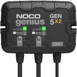 THE NOCO COMPANY Marine Battery Chargers 2-Bank 10 Amp Onboard Battery Charger