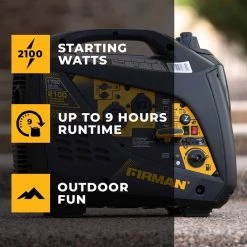 FIRMAN POWER EQUIPMENT Marine Battery Chargers Whisper Series 1700 Watt Inverter Generator -Marine Batteries Soldes 2022 20421335 5 1500.20092021103022