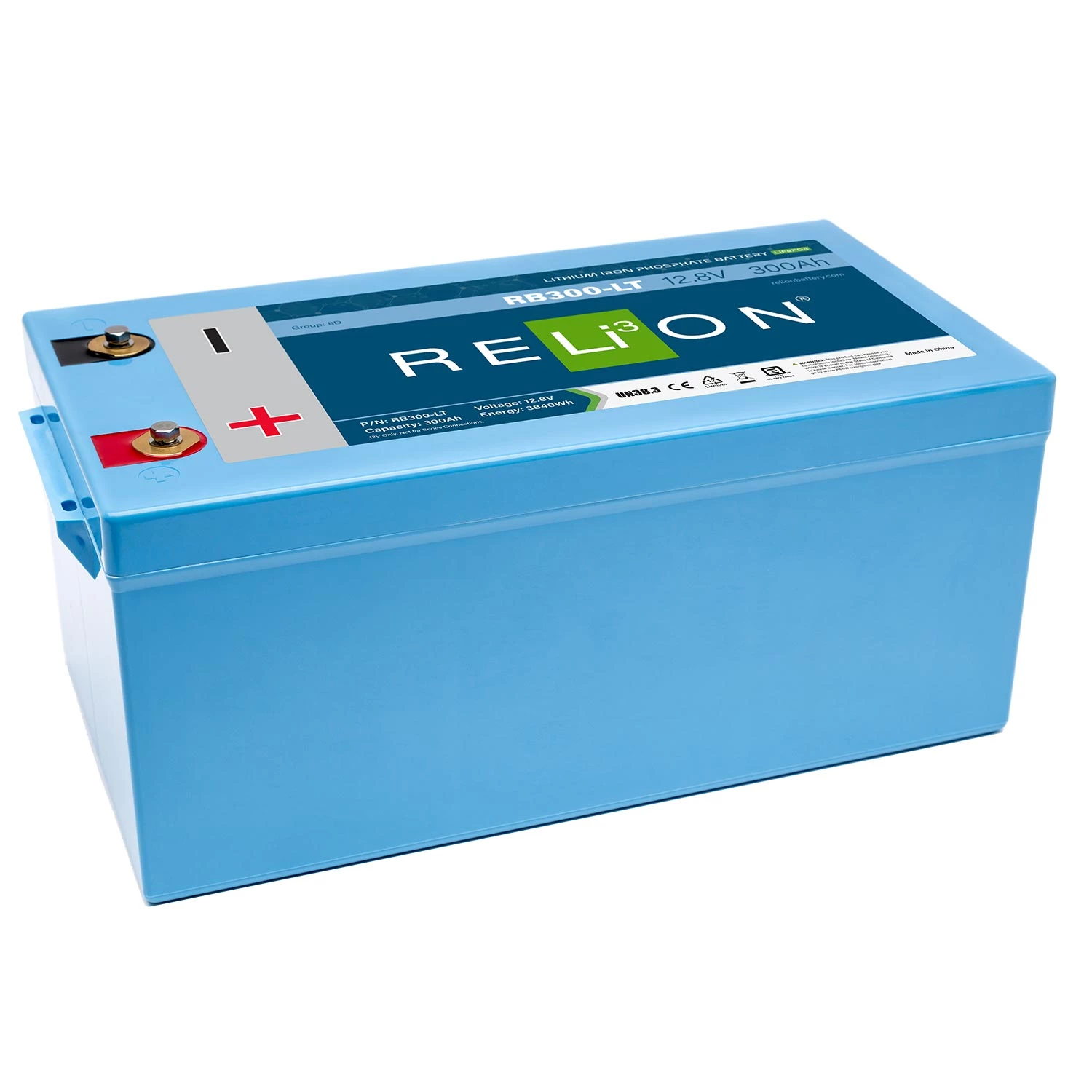 RELION Marine Batteries RB300-LT Lithium Deep Cycle Battery, 12V, 300Ah 3 RELION Marine Batteries RB300-LT Lithium Deep Cycle Battery, 12V, 300Ah