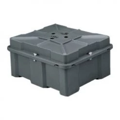TODD Marine Batteries 8D High Double Battery Box